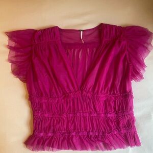 Free People Making Me Smile Top